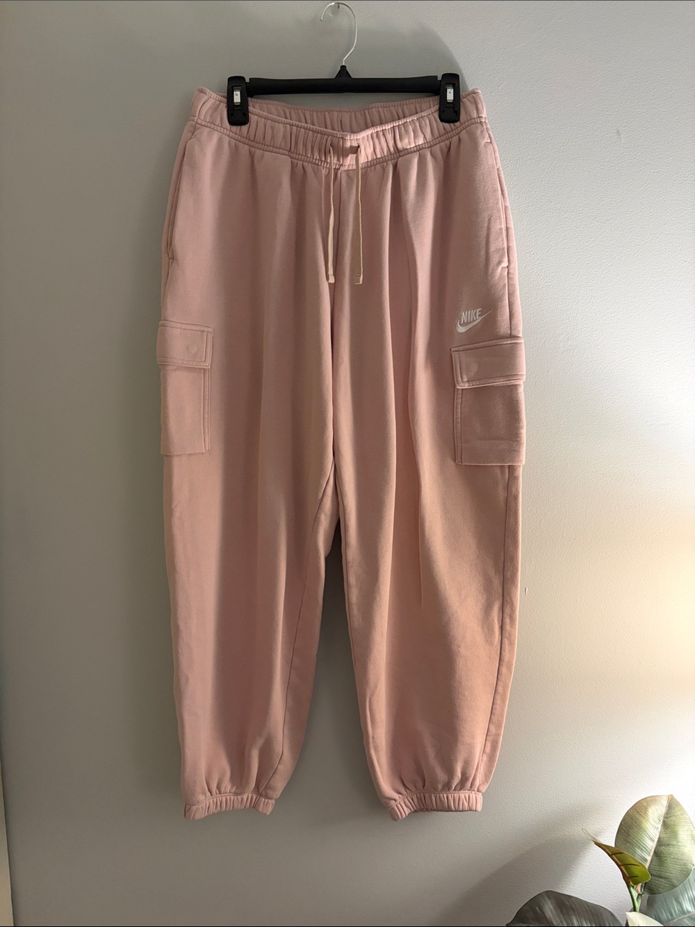 Nike Blush Pink Cargo Sweatpants